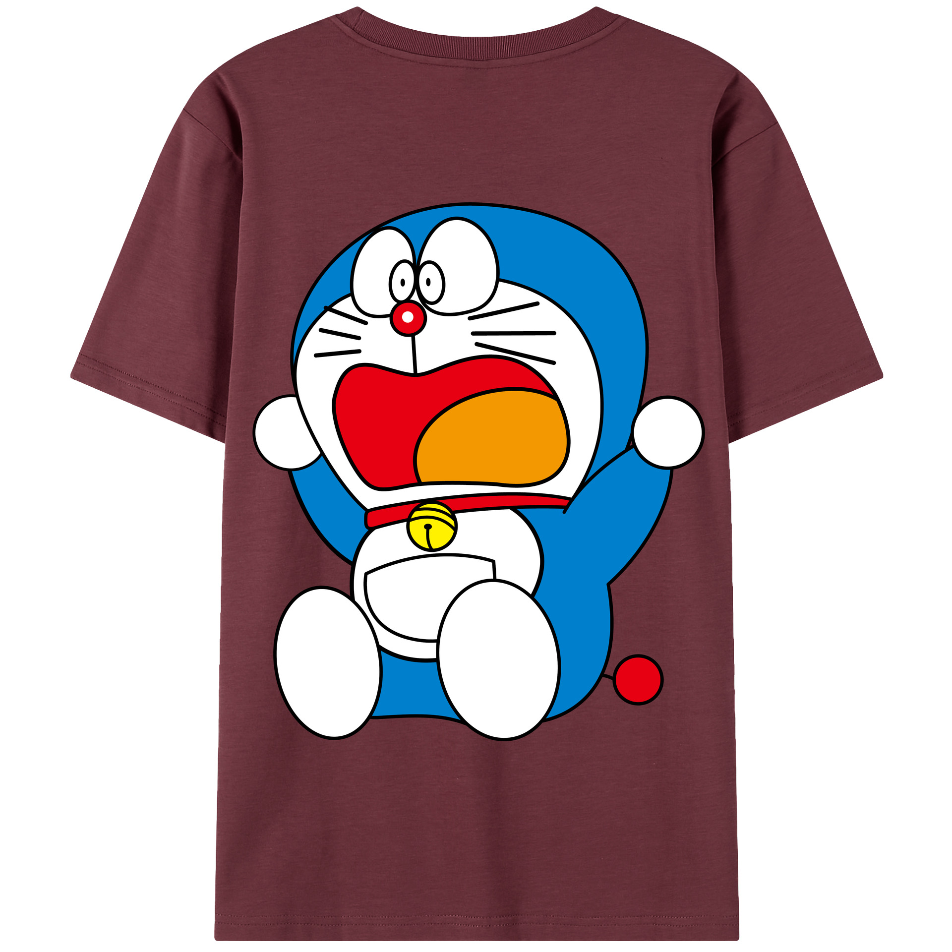 （画像用） ドラえもん Doraemon 綿100％半袖Tシャツ（背面プリント）